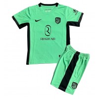 Koszulka piłkarska Atletico Madrid Strój Trzeci dla dzieci 2023-24 tanio Krótki Rękaw (+ Krótkie spodenki)